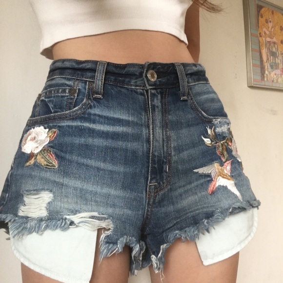 American Eagle Outfitters Pants - AE High Rise Festival Shorts